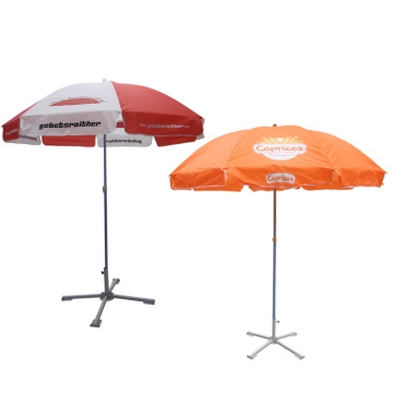 Factory Supply Aluminum Folding Luxury Beach Outdoor Umbrella